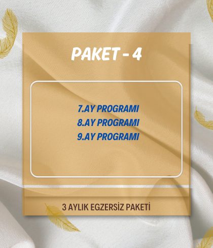 3 Aylık Egzersiz Paketi