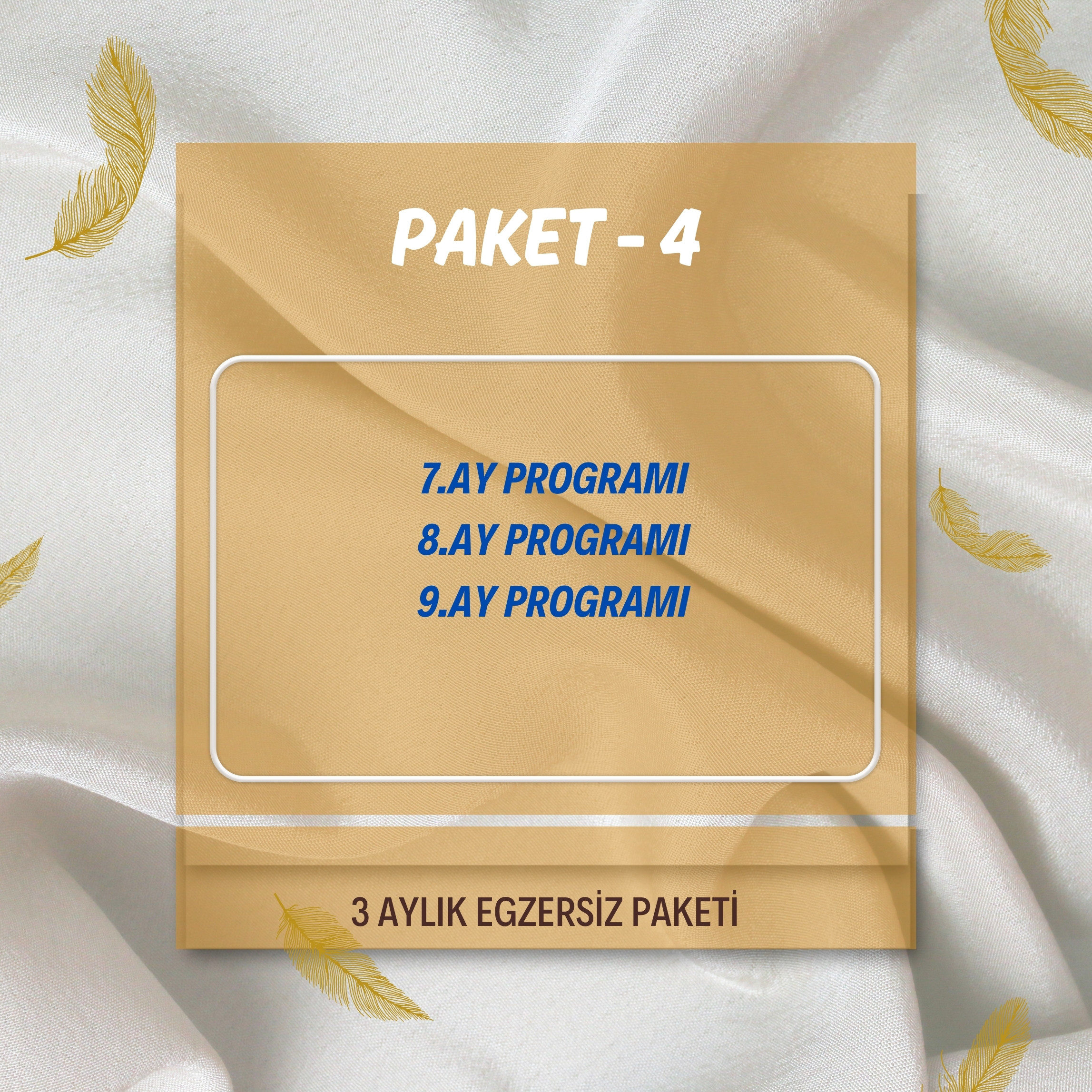 3 Aylık Egzersiz Paketi